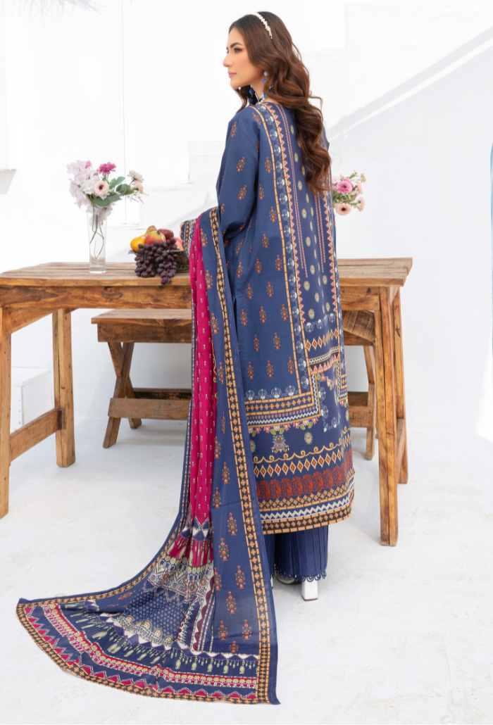 Humdum | Saira Bano Lawn 24 | D05 - Pakistani Clothes for women, in United Kingdom and United States