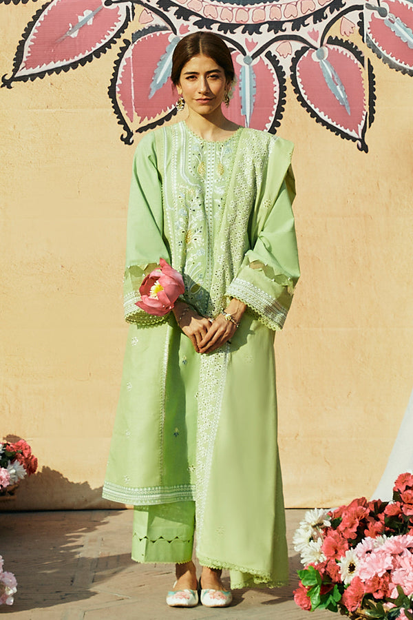 Cross Stitch | Premium Lawn 24 | GARDEN GRACE - Hoorain Designer Wear - Pakistani Designer Clothes for women, in United Kingdom, United states, CA and Australia