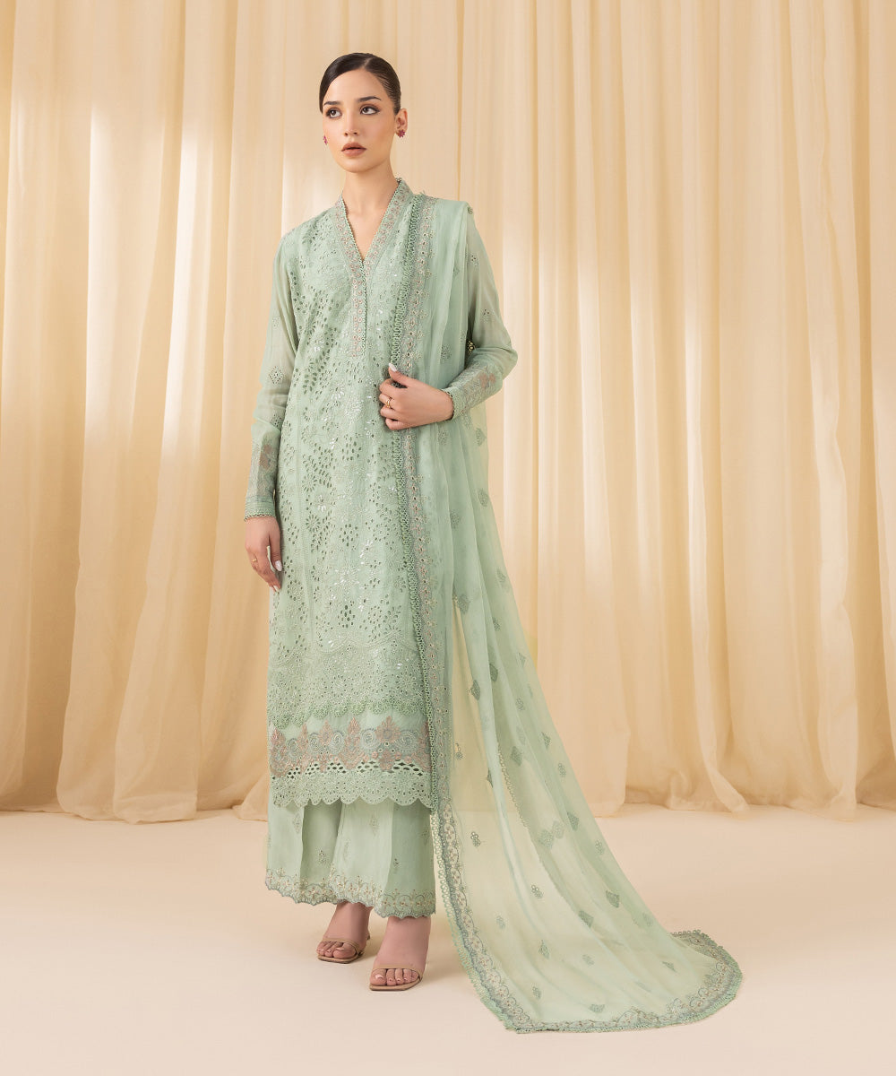 Sapphire | Festive 24 | GEORGETTE CHIFFON SUIT 17