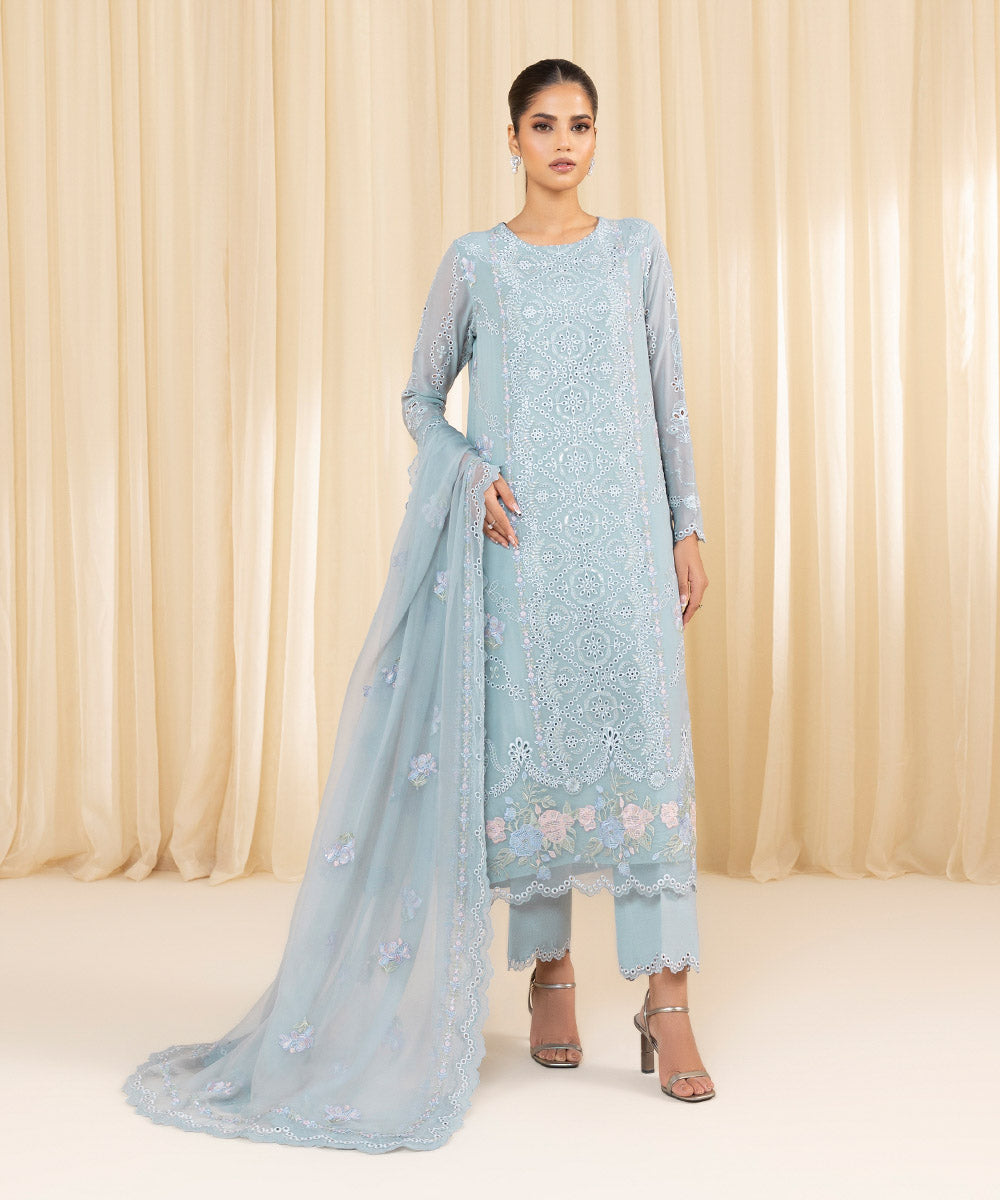 Sapphire | Festive 24 | GEORGETTE CHIFFON SUIT 18