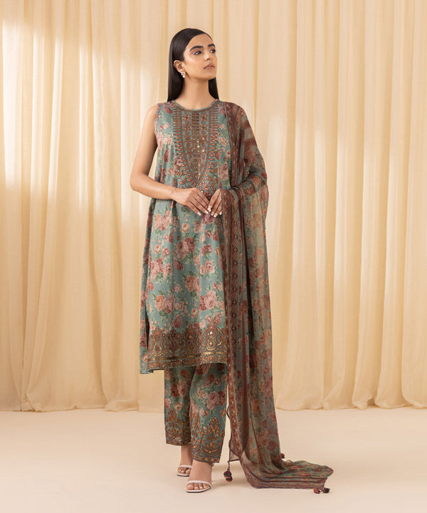 Sapphire | Festive 24 | COTTON VISCOSE SUIT 12