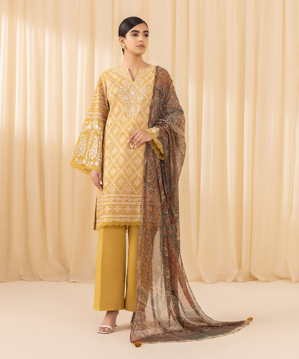 Sapphire | Festive 24 | COTTON VISCOSE SUIT 13