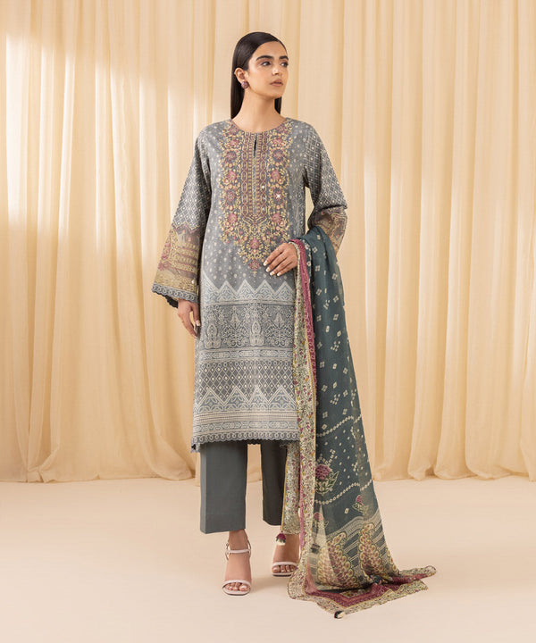 Sapphire | Festive 24 | COTTON VISCOSE SUIT 48