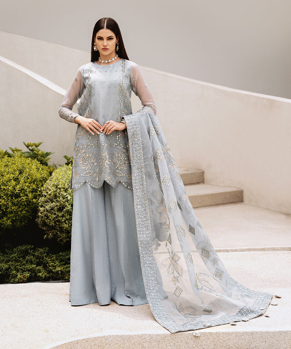 Sapphire | Festive 24 | ORGANZA SUIT 85