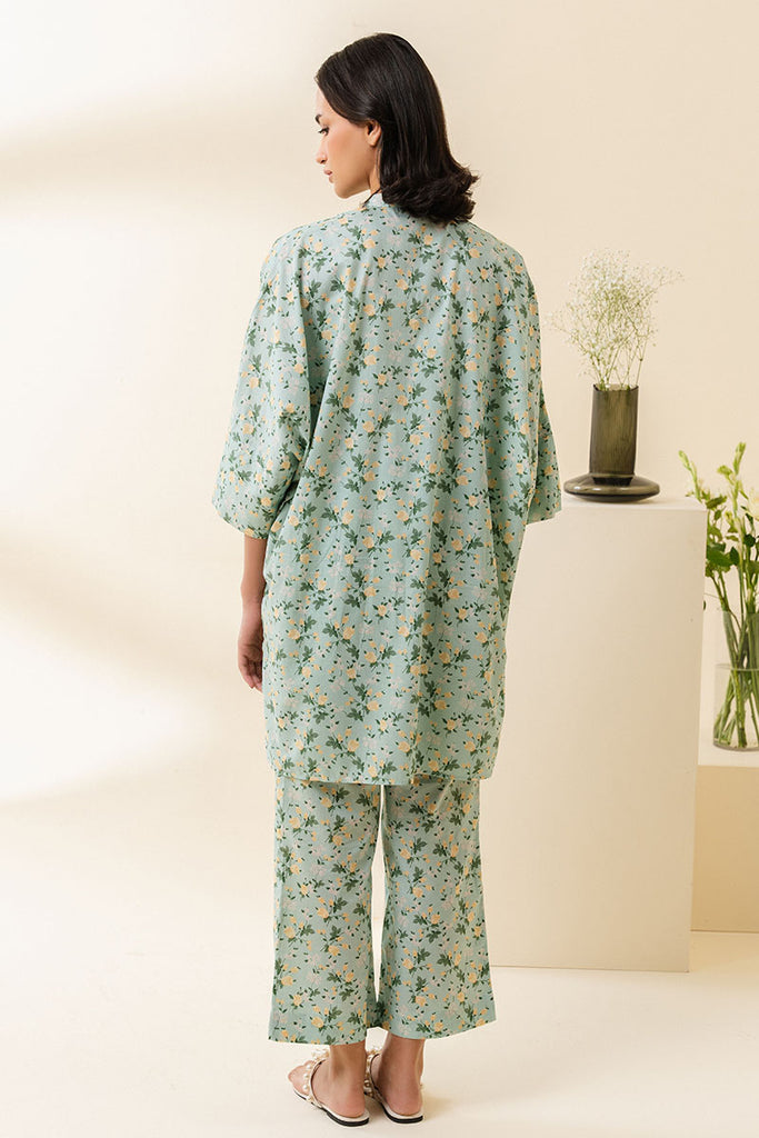 Cross Stitch | Daily Wear | AQUA MINT