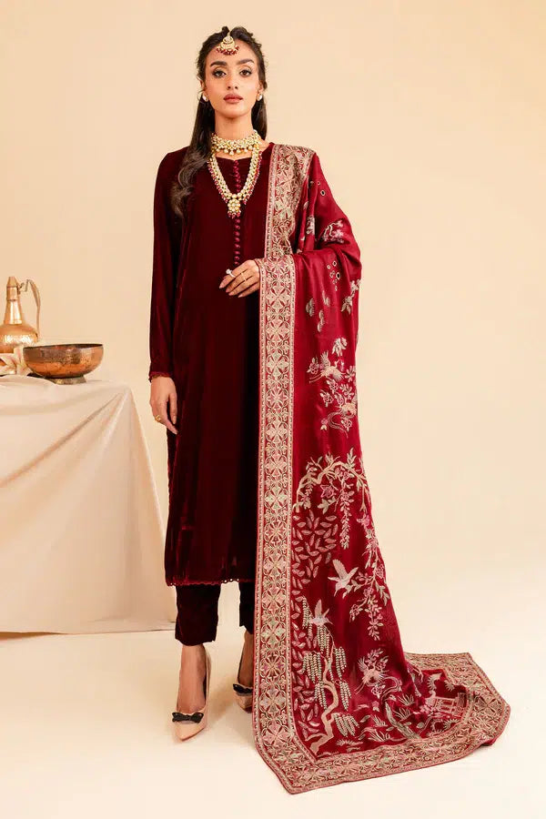 Nureh | Shades of Winter | NSS-16 - Hoorain Designer Wear - Pakistani Ladies Branded Stitched Clothes in United Kingdom, United states, CA and Australia