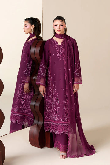 Azure | Luxury Lawn 26 | Grovy Garnet