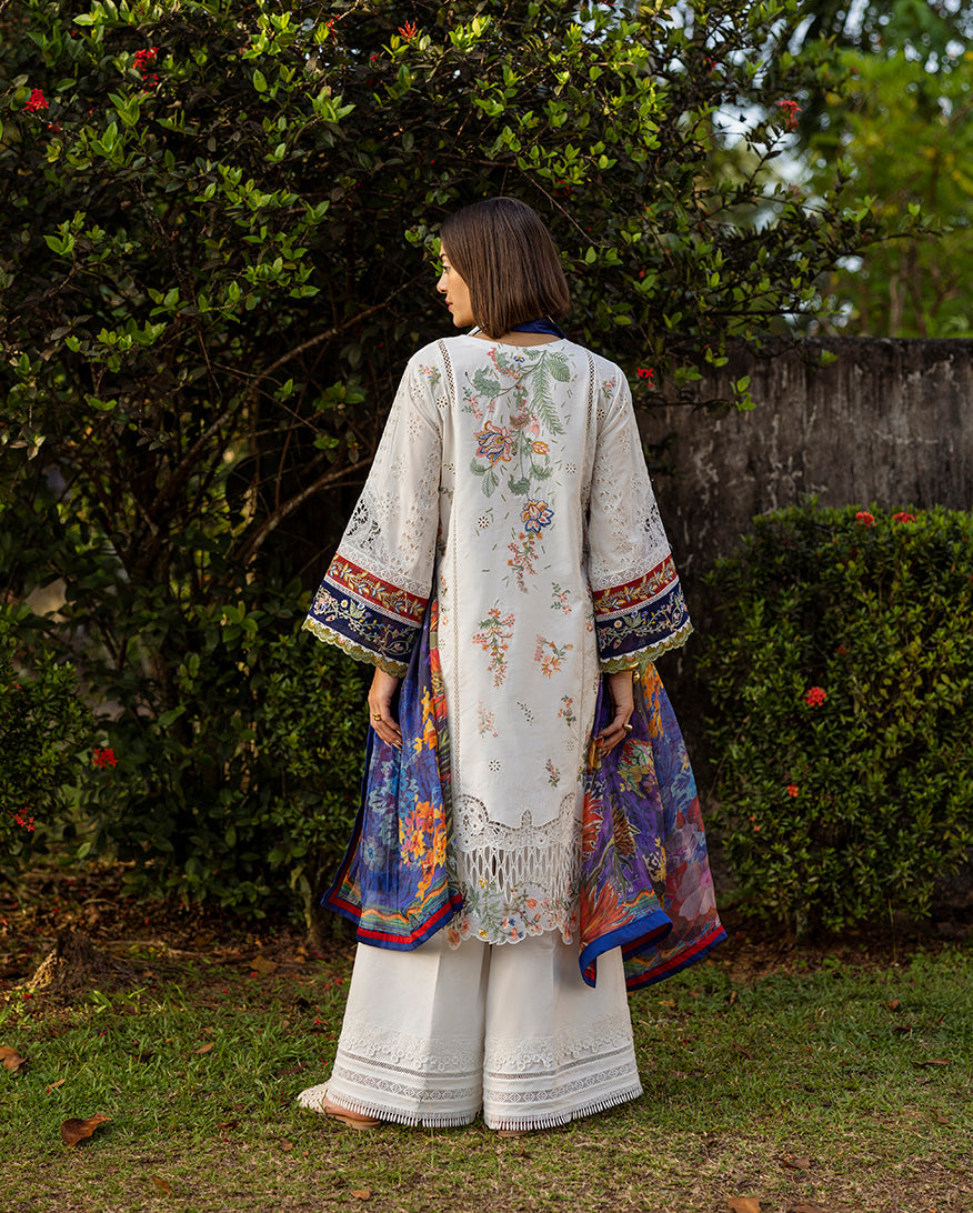 Esmel | Mon Tresor Luxe Lawn 26 | Clair De Lune