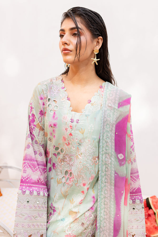 Nureh | Gardenia Lawn 24 | NS-136 A - Pakistani Clothes for women, in United Kingdom and United States