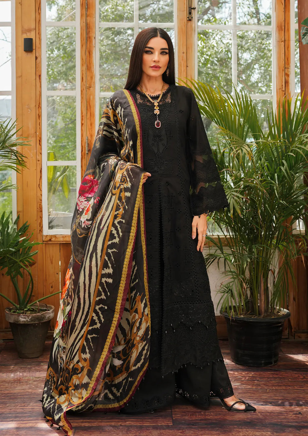 Kahf Premium | Luxury Lawn 24 | KLE-06 Mystery - Pakistani Clothes for women, in United Kingdom and United States