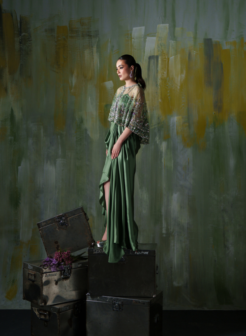 Vasal | Elys Festive Edit 26 | Pistachio Glam