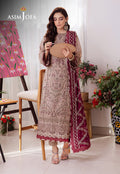 Asim Jofa | Uraan Lawn Chiffon Collection | AJUR-10 - Pakistani Clothes for women, in United Kingdom and United States