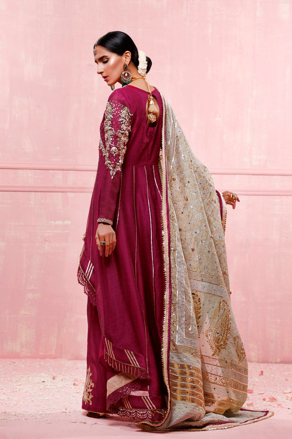 Wahajmkhan | Festive Fiesta Formals | MAGENTA MAGNIFICENCE - Pakistani Clothes for women, in United Kingdom and United States