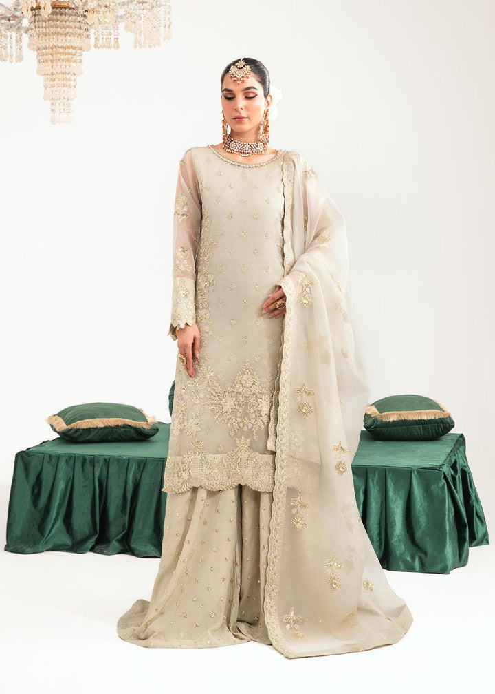 Dastoor | Sajni Luxury Eid Collection 24 | Nahal - Hoorain Designer Wear - Pakistani Ladies Branded Stitched Clothes in United Kingdom, United states, CA and Australia