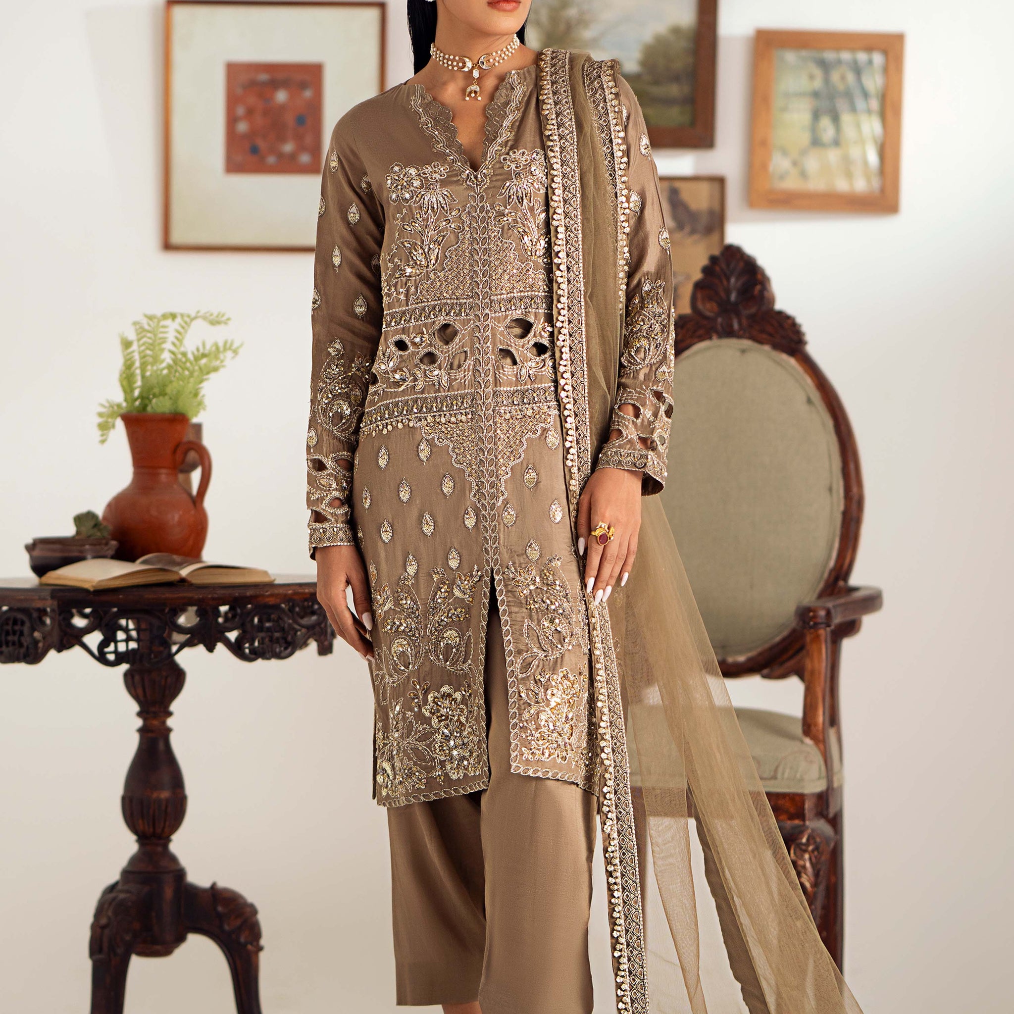 Maryum N Maria | Dastan Formals | ARELA - MS40029