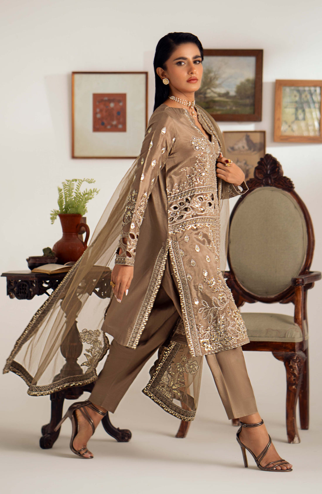 Maryum N Maria | Dastan Formals | ARELA - MS40029