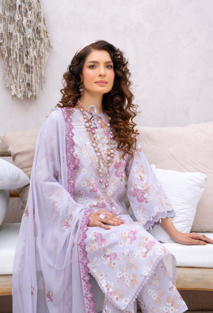 Humdum | Gardenia Lawn 24 | PLG 3 - D05 - Pakistani Clothes for women, in United Kingdom and United States