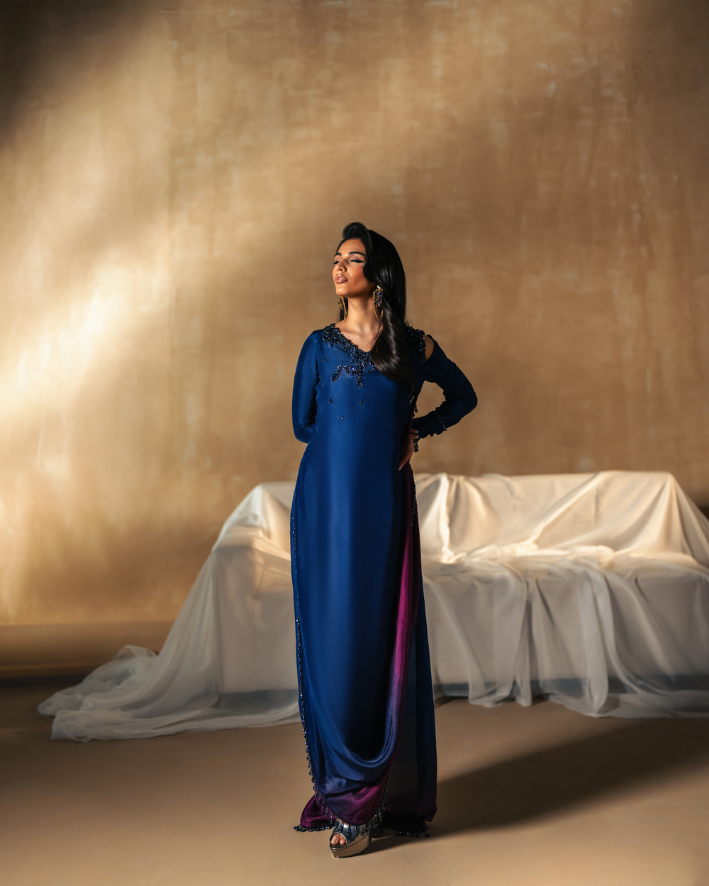 Vasal | Zyra Luxe Pret 26 | Sapphire drift