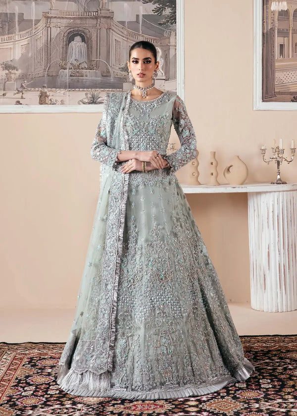 Dastoor | Noor-E-Jahan Wedding Collection'24 | Qamar - Hoorain Designer Wear - Pakistani Ladies Branded Stitched Clothes in United Kingdom, United states, CA and Australia