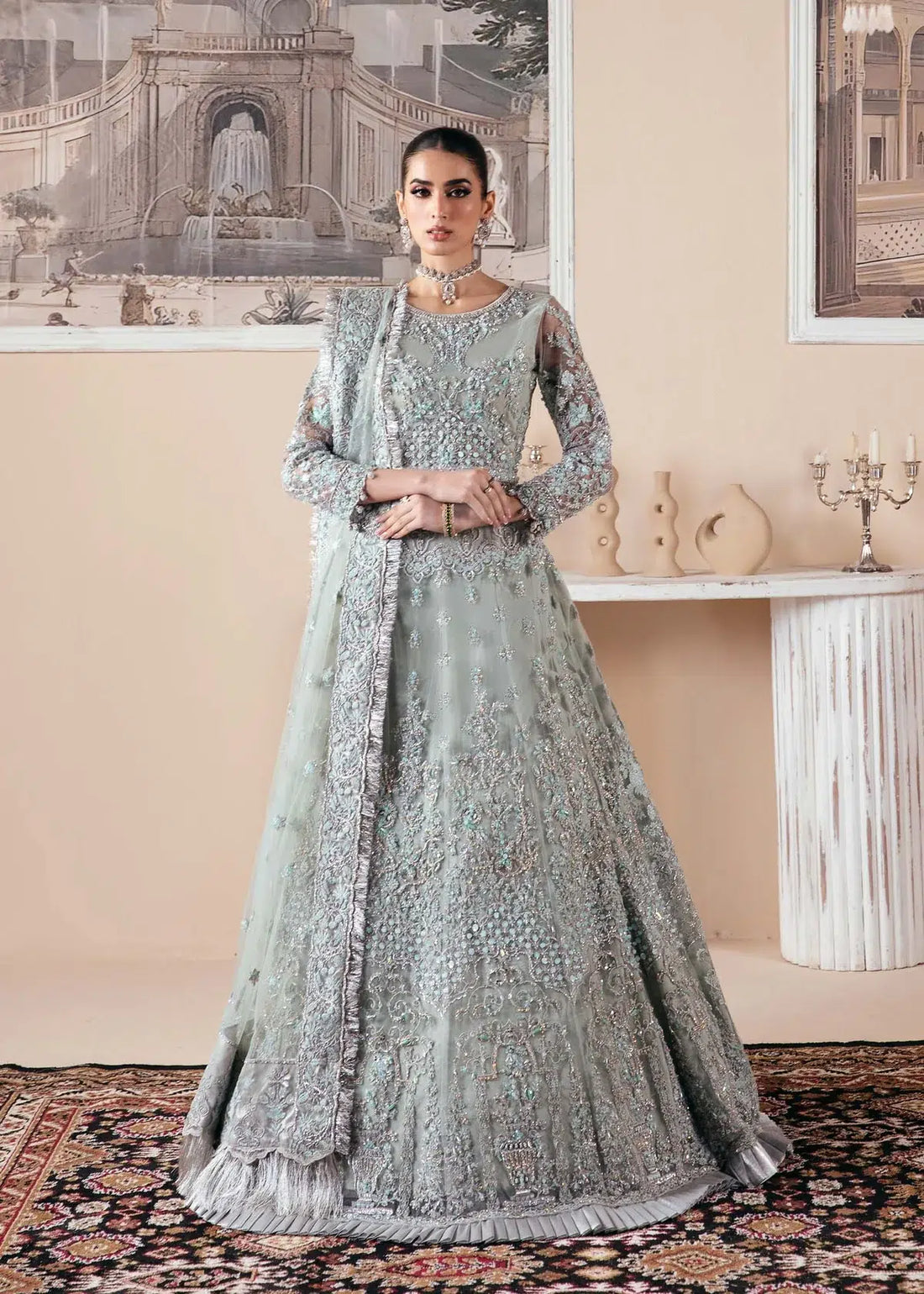 Dastoor | Noor-E-Jahan Wedding Collection'24 | Qamar - Pakistani Clothes for women, in United Kingdom and United States