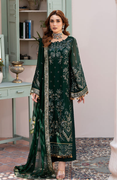 Zainab Manan | Formals Collection | ZM-47 The Emerald Queen