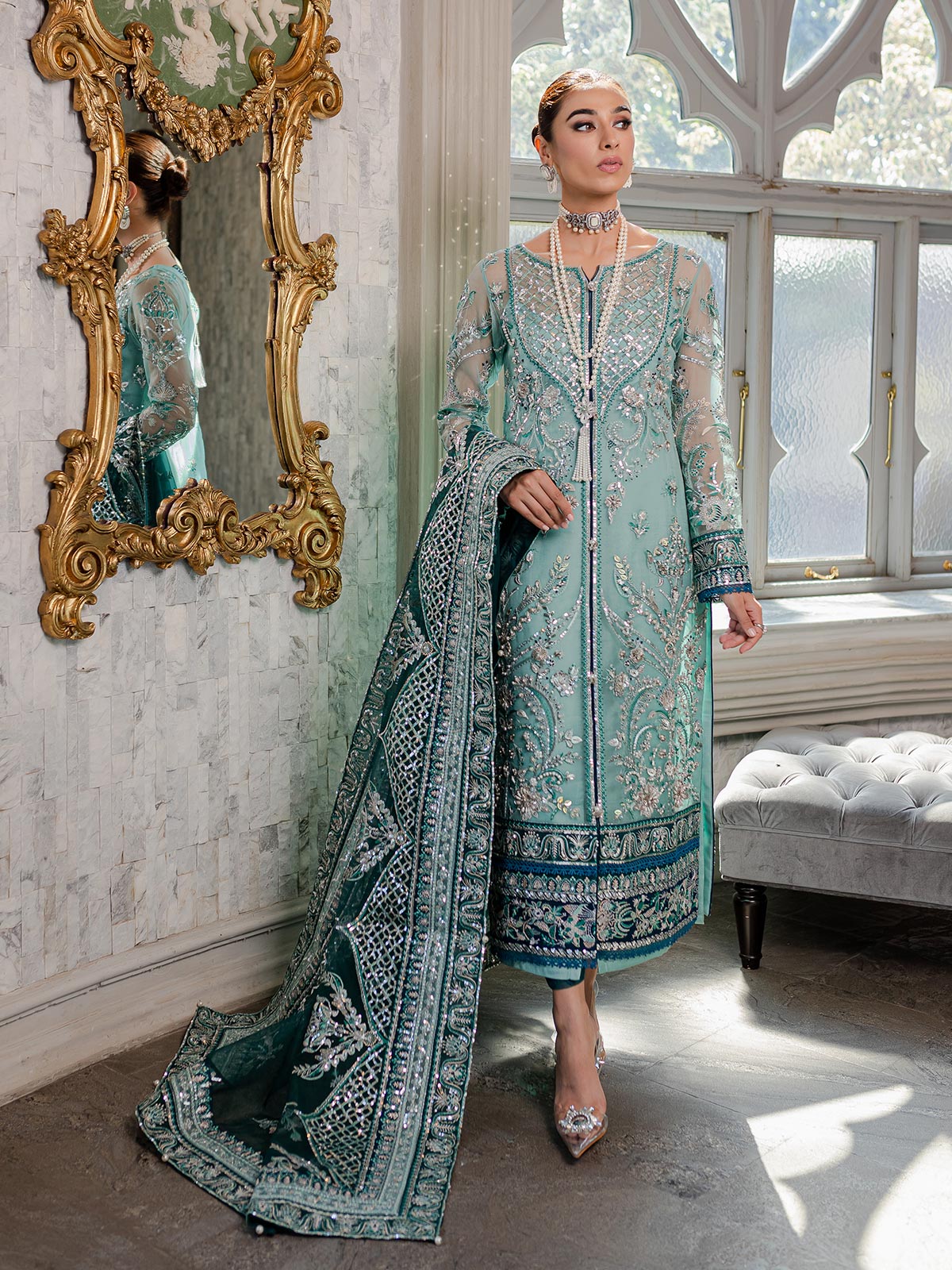 Gulaal | Luxury Pret | MILICA GL-LP-V1-04 - Pakistani Clothes for women, in United Kingdom and United States