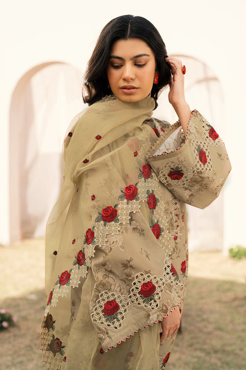 Baroque | Luxury Pret 24 | LAWN UF-594 - Pakistani Clothes for women, in United Kingdom and United States