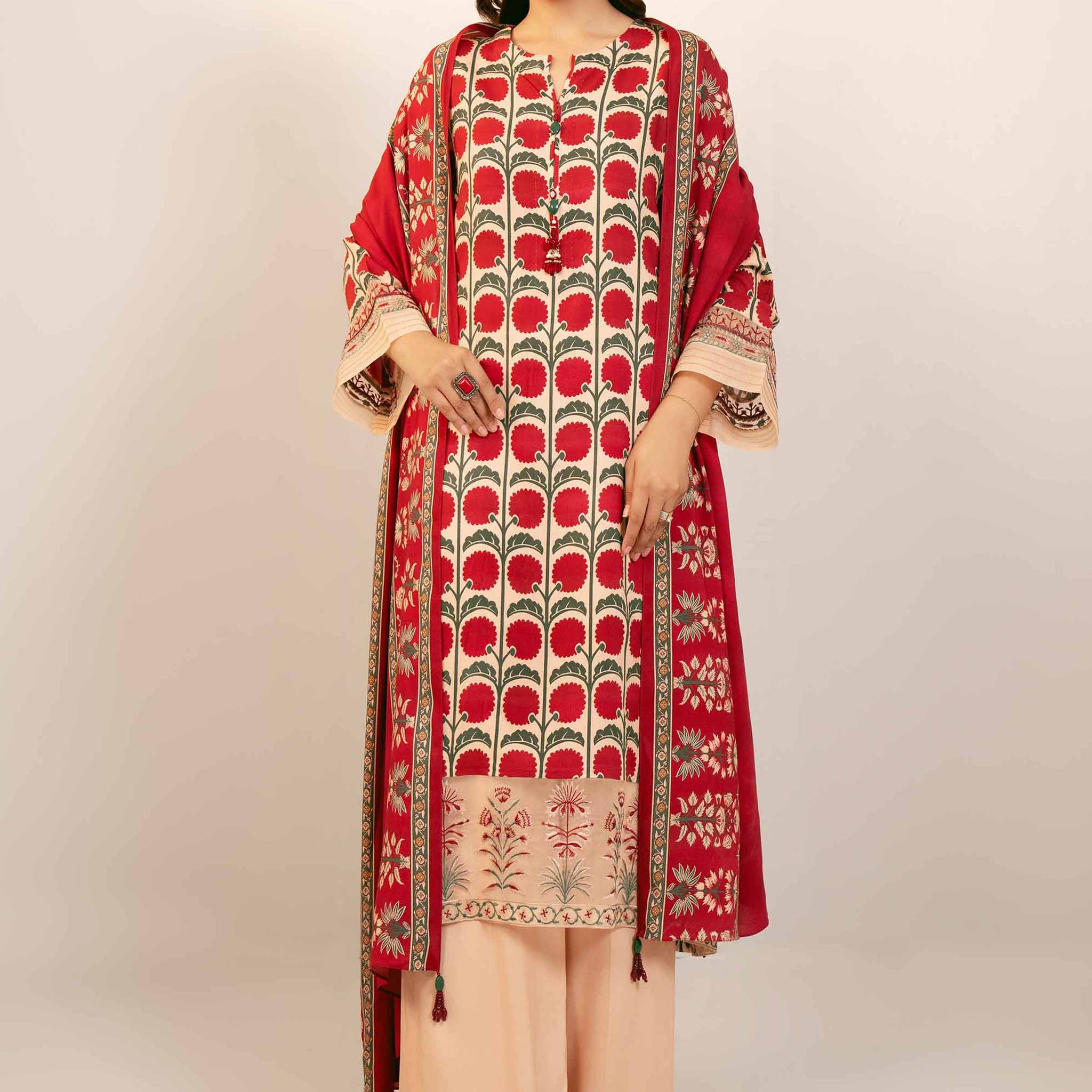 Nishat Linen | Naqsh Winter 2024 | Suit - 42404097