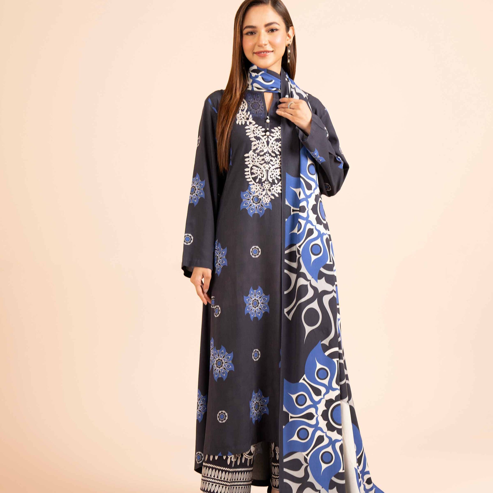 Nishat Linen | Naqsh Winter 2024 | Suit - 42404101