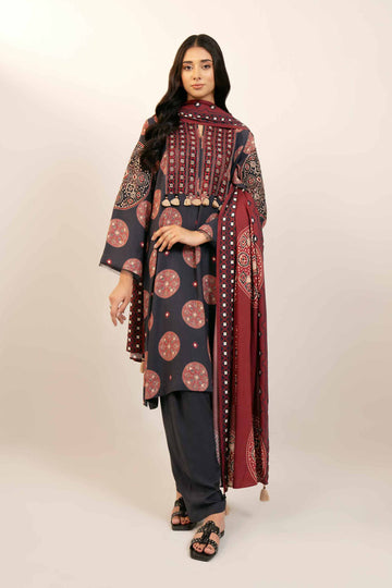 Nishat Linen | Naqsh Winter 2024 | Suit - 42404102