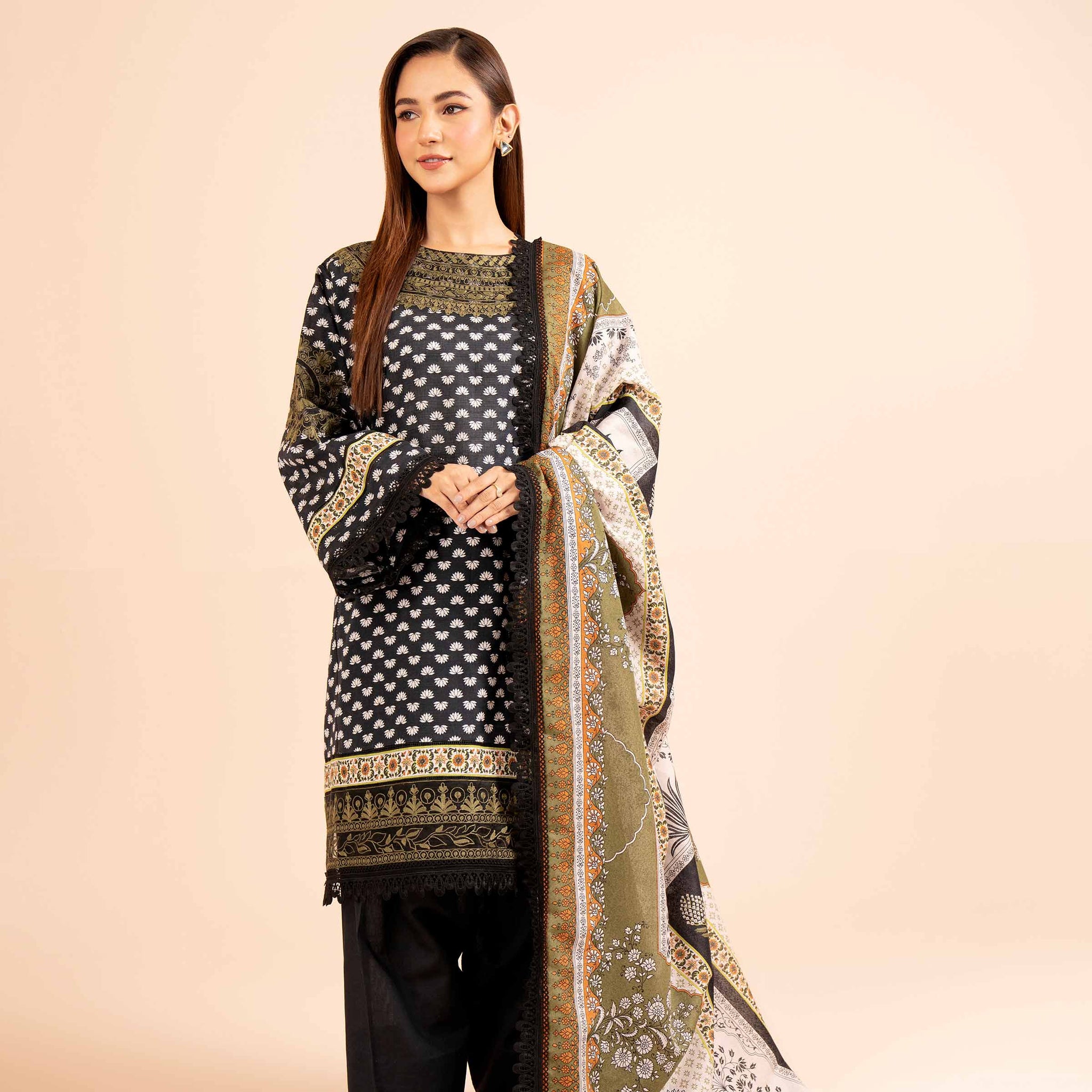 Nishat Linen | Naqsh Winter 2024 | Suit - 42404126