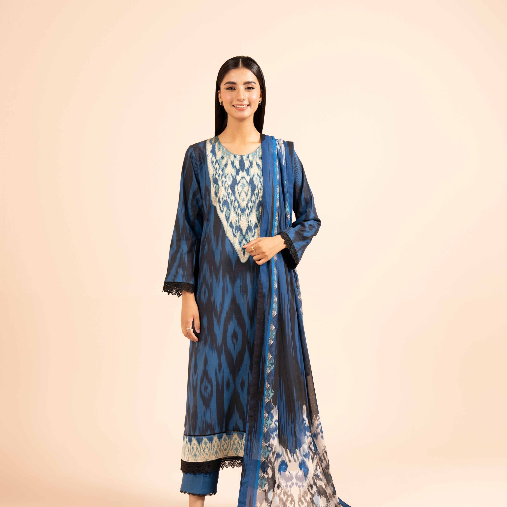 Nishat Linen | Naqsh Winter 2024 | Suit - 42404138