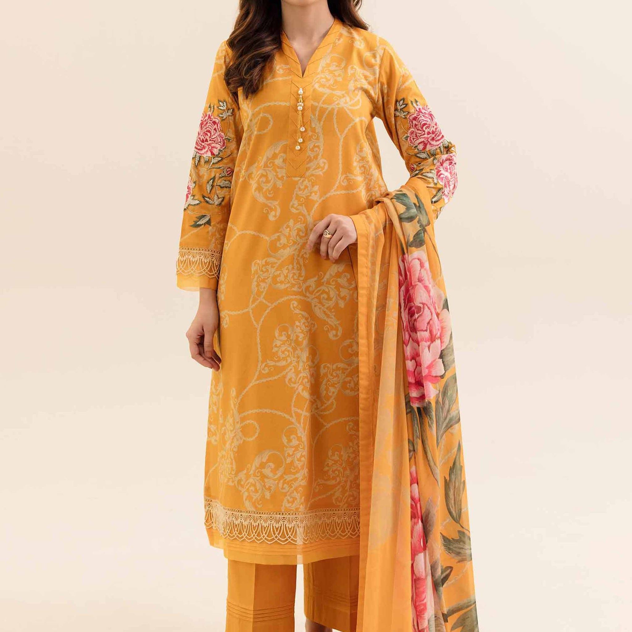 Nishat Linen | Naqsh Winter 2024 | Suit - 42404140