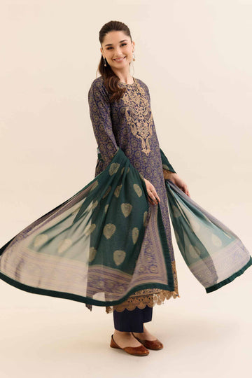 Nishat Linen | Naqsh Winter 2024 | Suit - 42404142