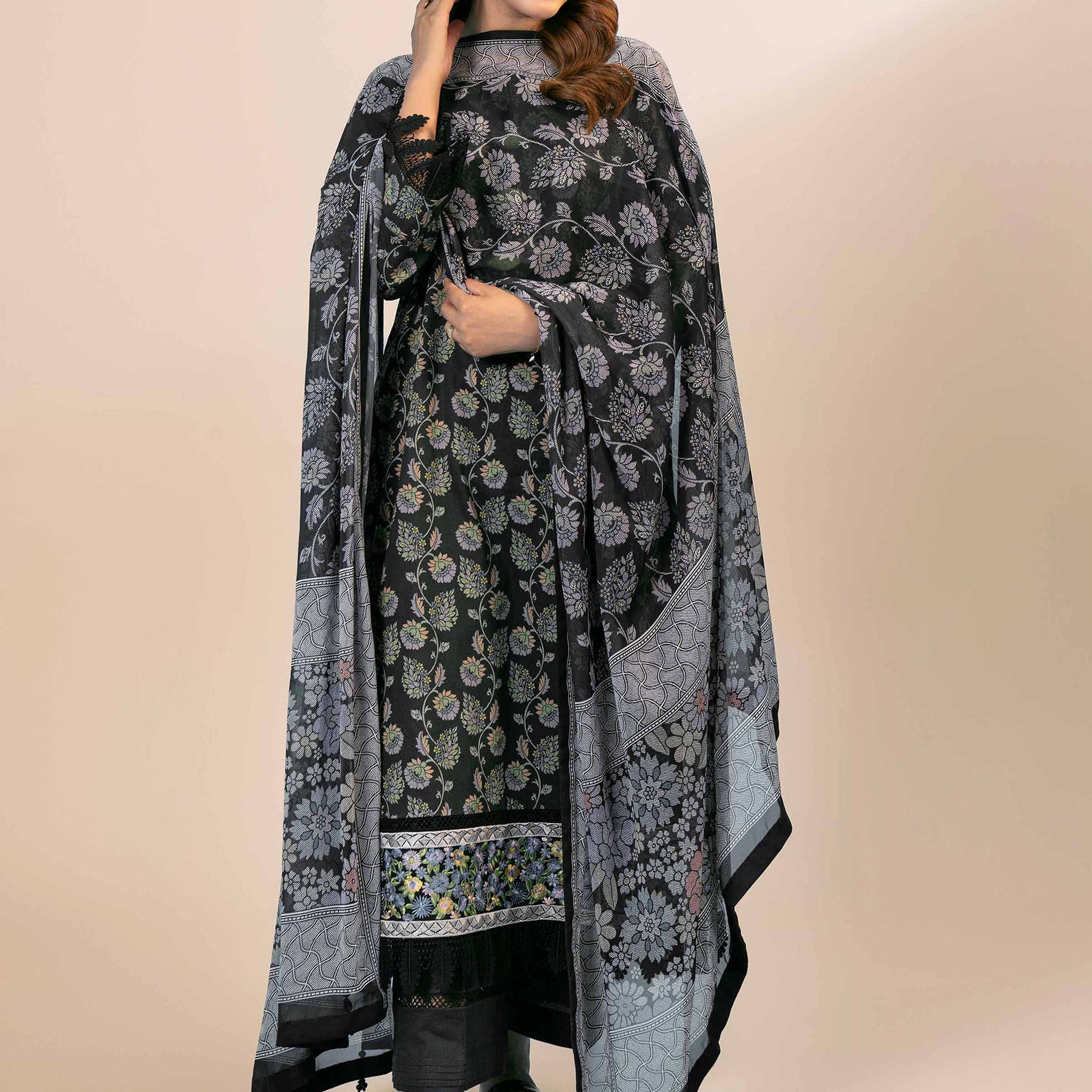 Nishat Linen | Naqsh Winter 2024 | Suit - 42404143