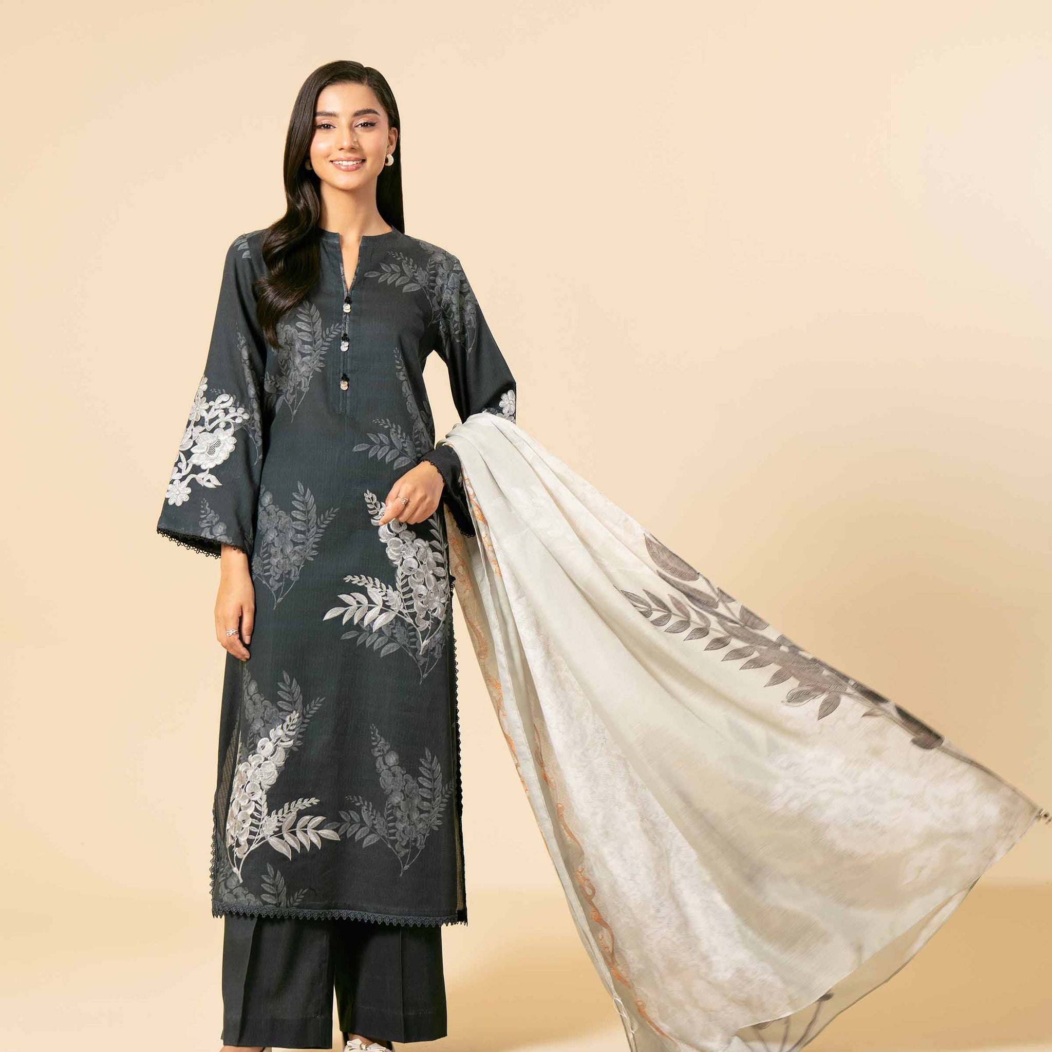 Nishat Linen | Naqsh Winter 2024 | Suit - 42404158