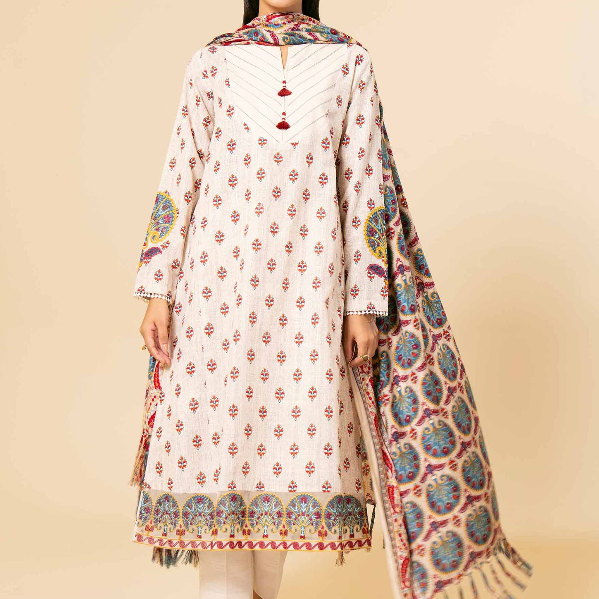 Nishat Linen | Naqsh Winter 2024 | Suit - 42404178