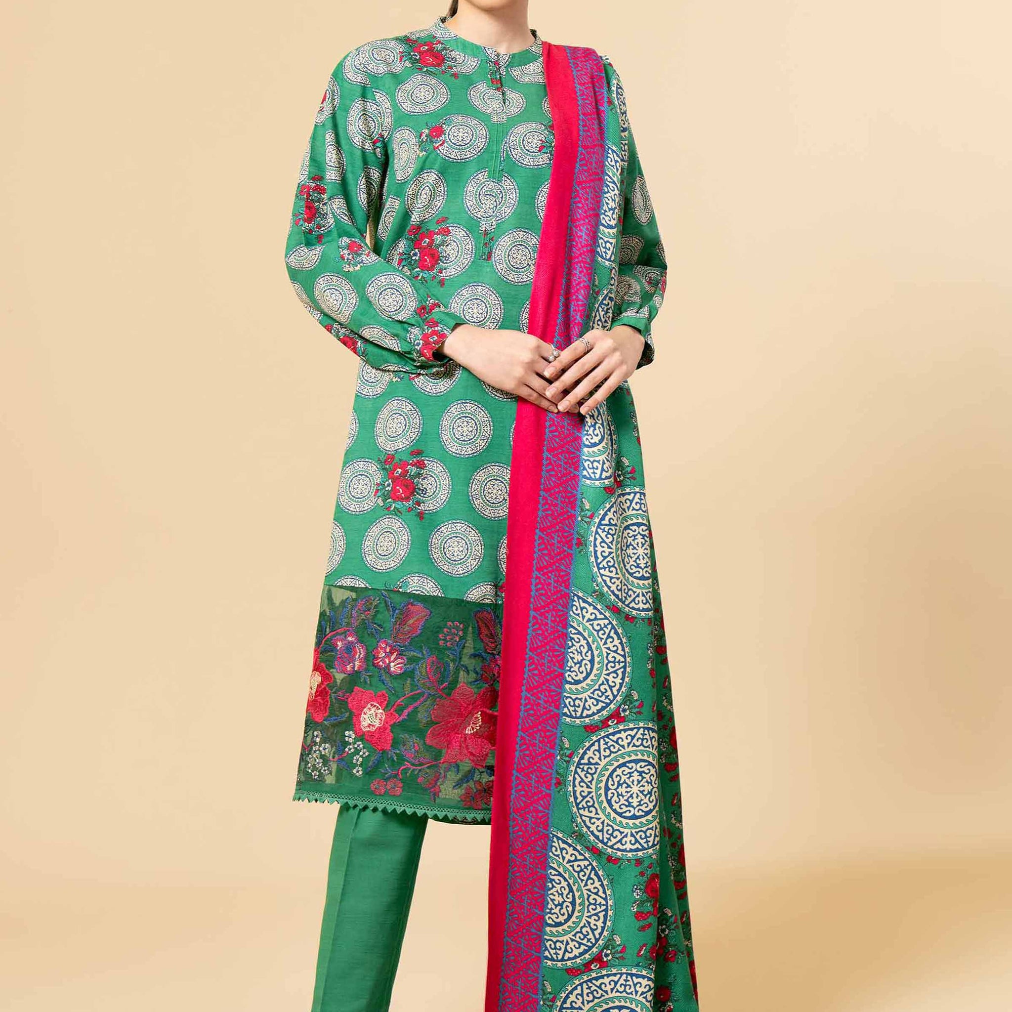 Nishat Linen | Naqsh Winter 2024 | Suit - 42404180