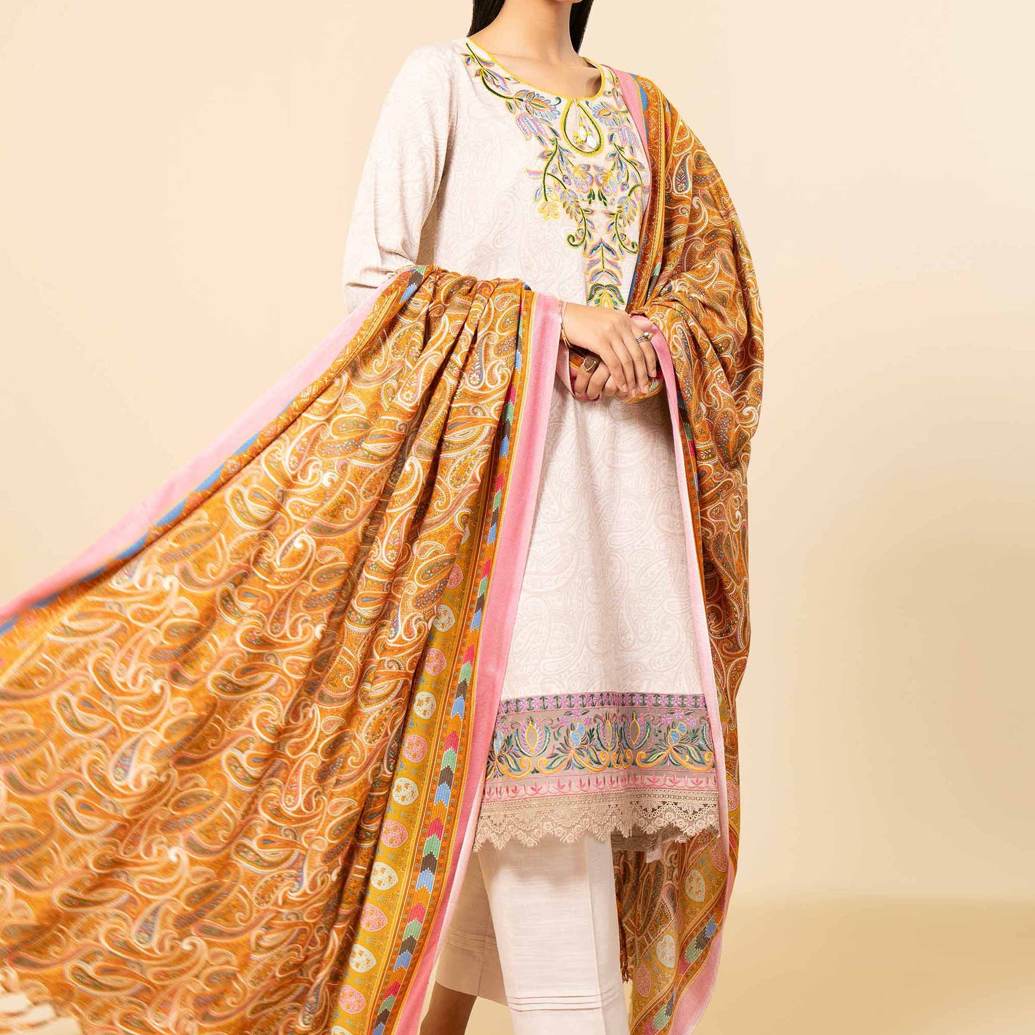 Nishat Linen | Naqsh Winter 2024 | Suit - 42404183