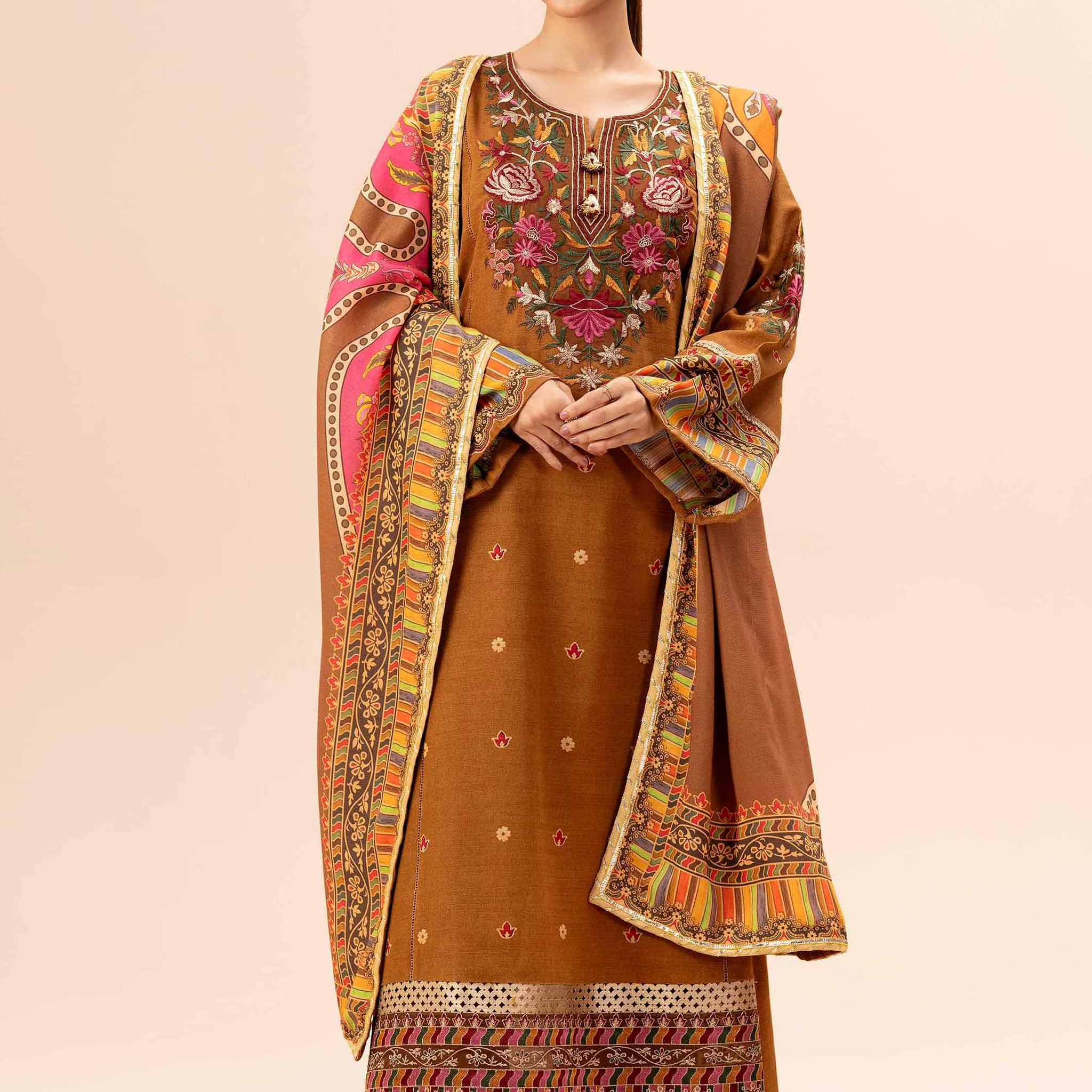 Nishat Linen | Naqsh Winter 2024 | Suit - 42404206