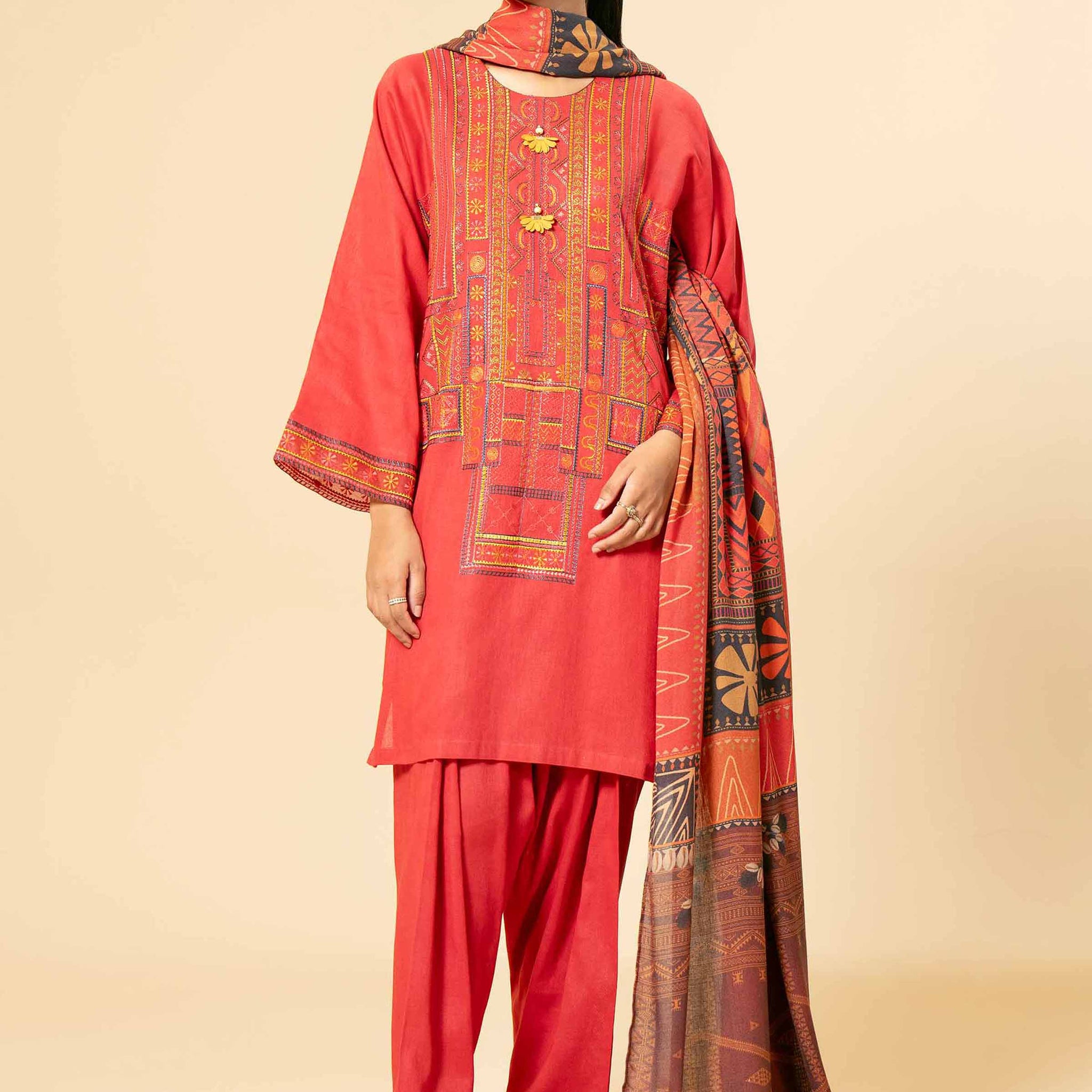 Nishat Linen | Naqsh Winter 2024 | Suit - 42404233