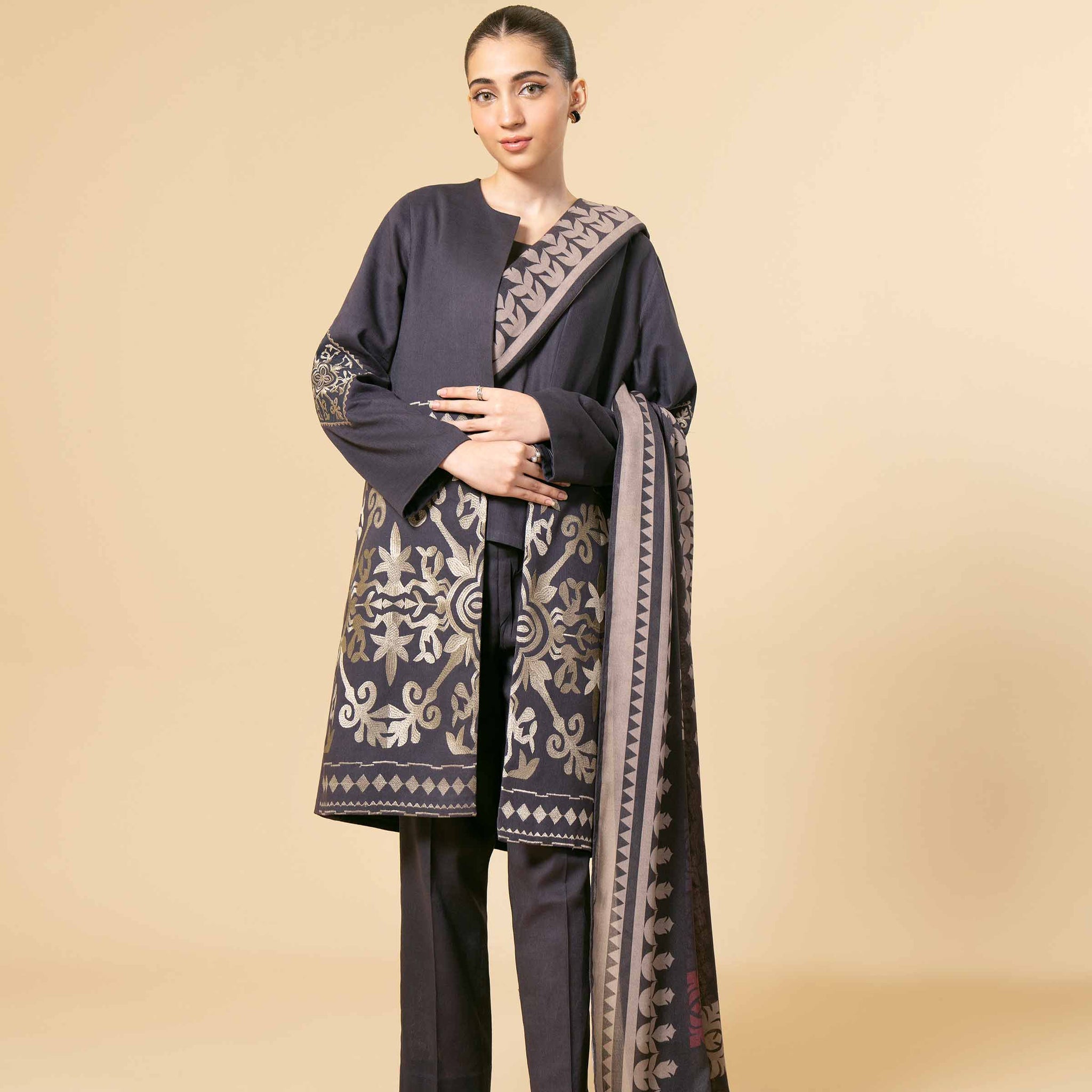 Nishat Linen | Naqsh Winter 2024 | Suit - 42404240