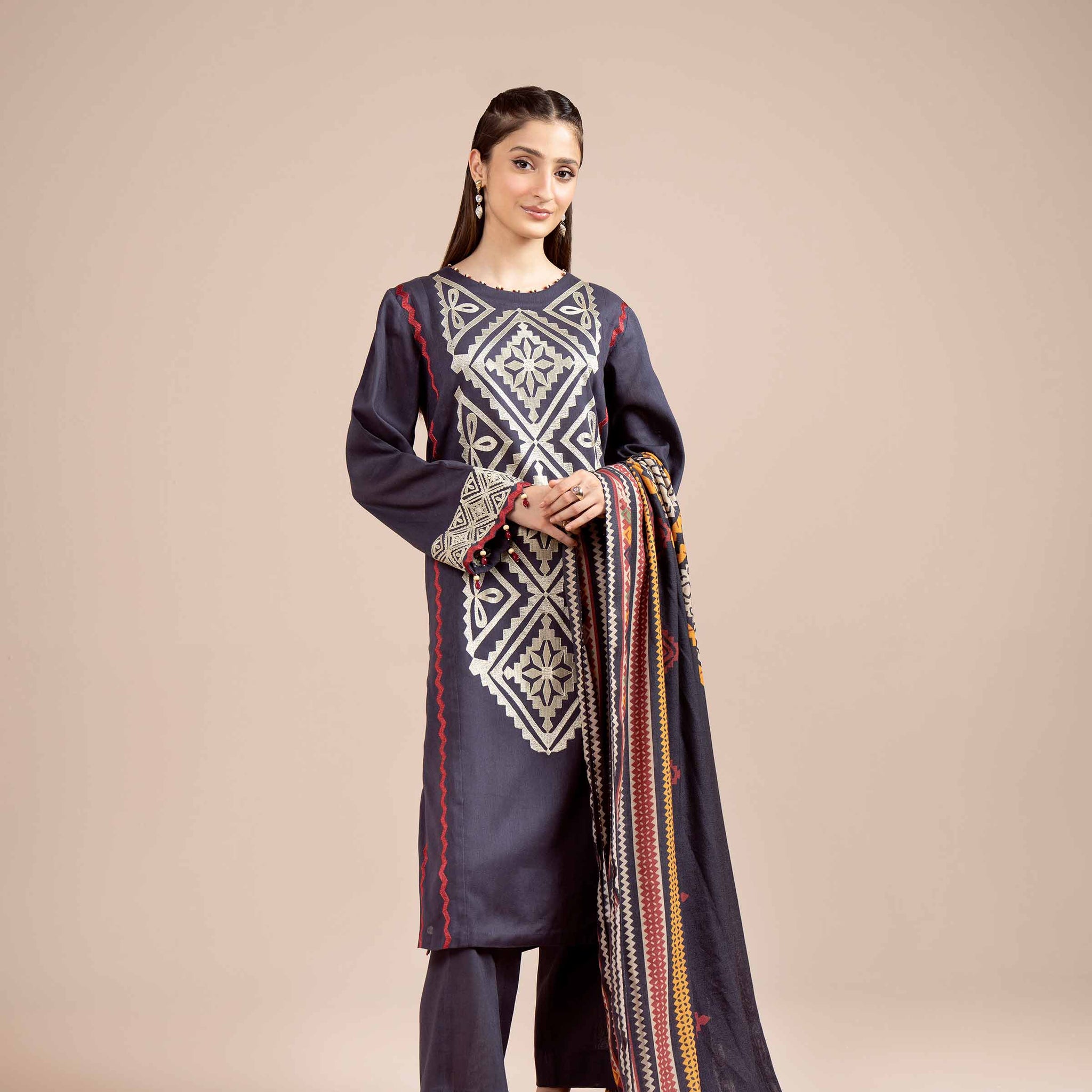 Nishat Linen | Naqsh Winter 2024 | Suit - 42404241