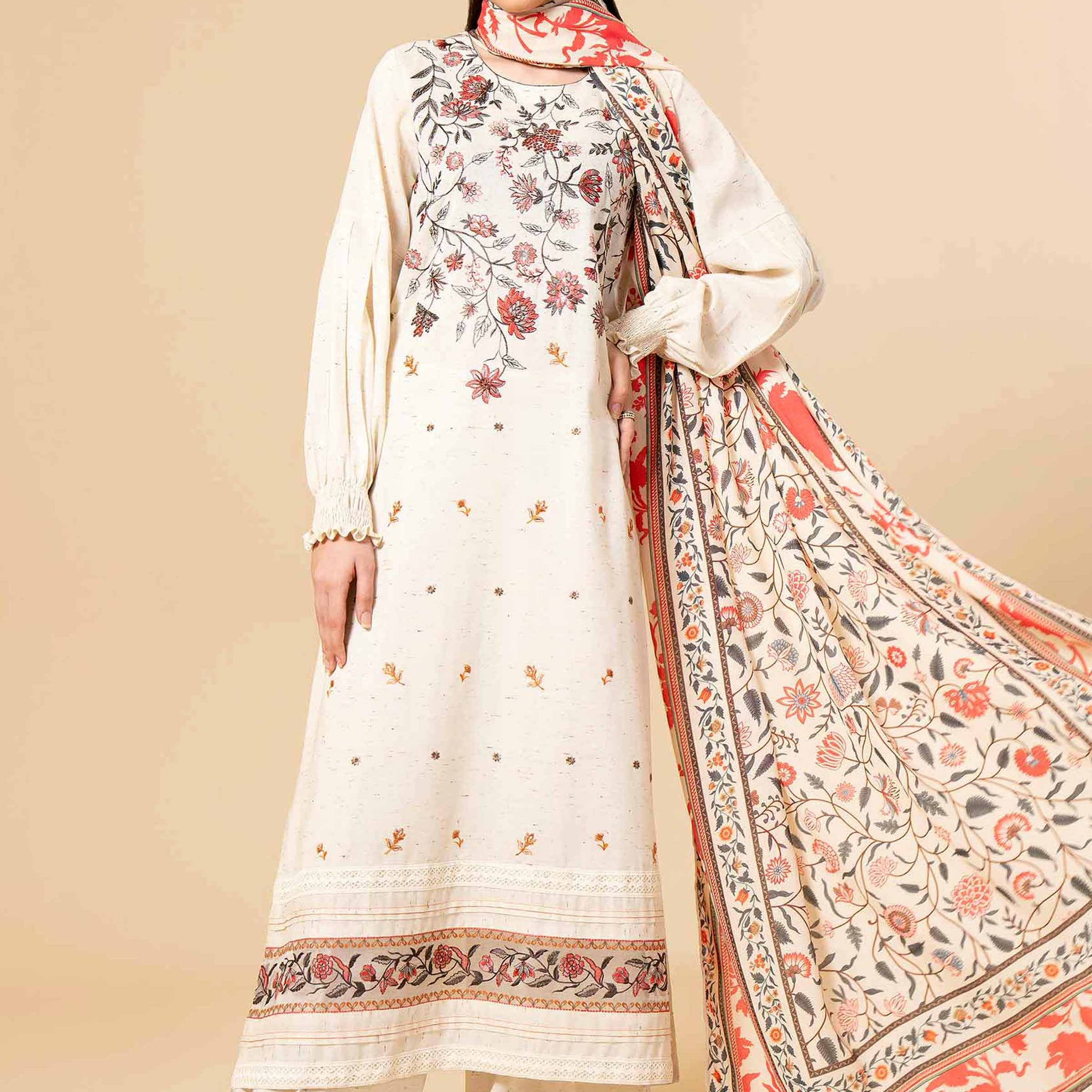 Nishat Linen | Naqsh Winter 2024 | Suit - 42404247