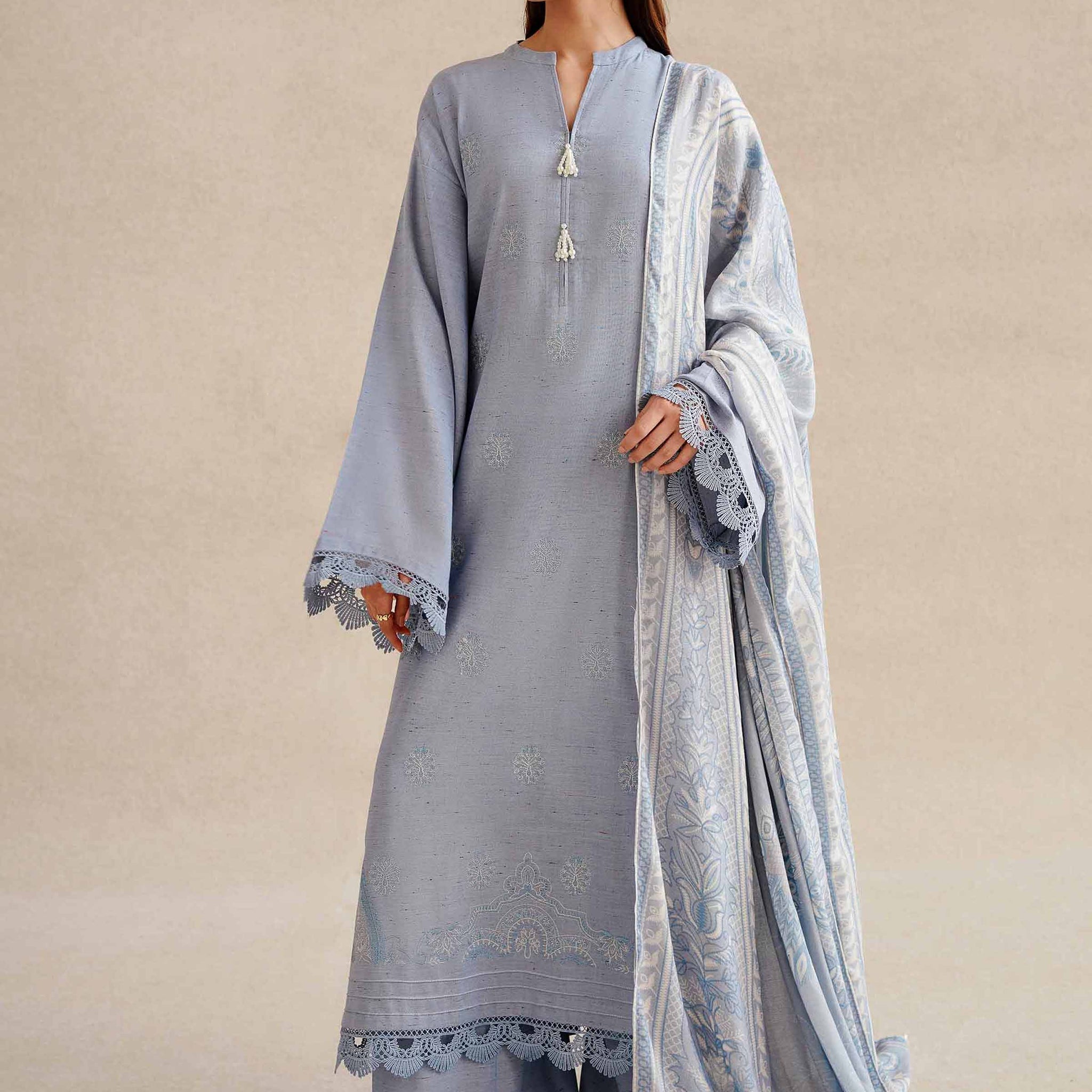 Nishat Linen | Naqsh Winter 2024 | Suit - 42404250