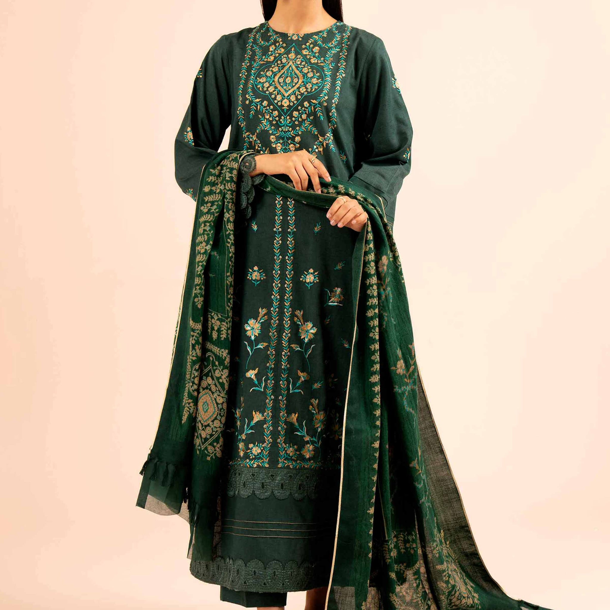 Nishat Linen | Naqsh Winter 2024 | Suit - 42404255