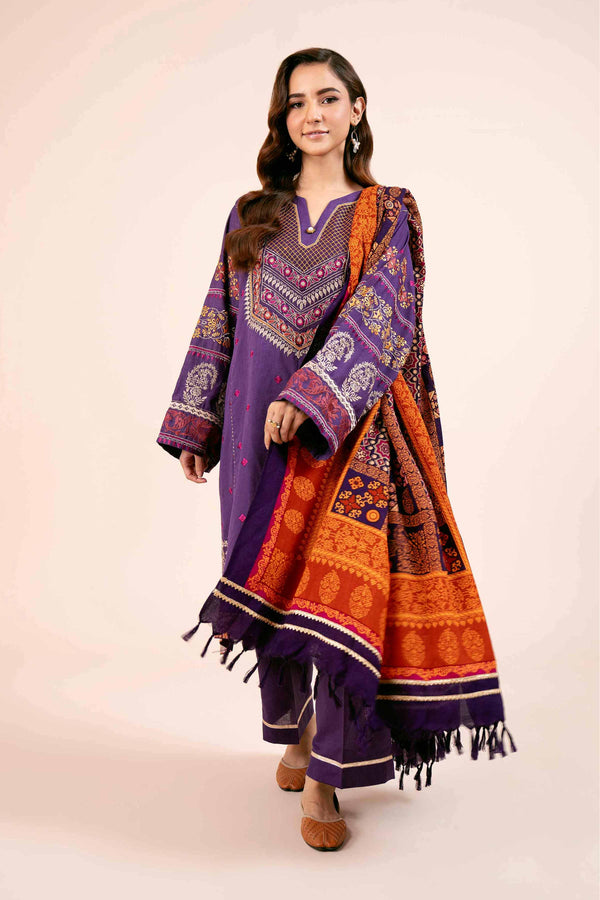 Nishat Linen | Naqsh Winter 2024 | Suit - 42404259