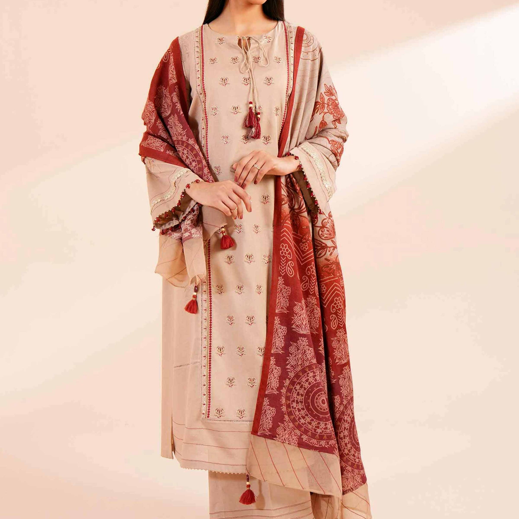 Nishat Linen | Naqsh Winter 2024 | Suit - 42404261