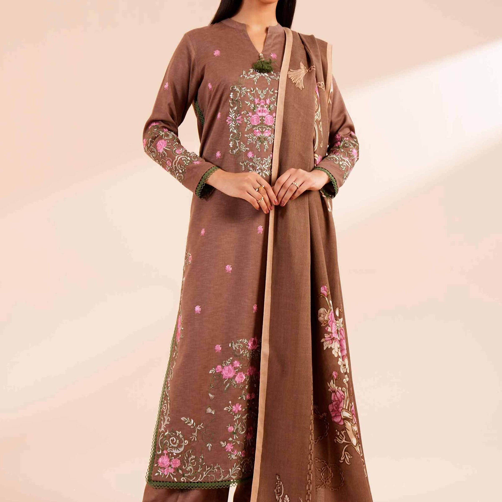 Nishat Linen | Naqsh Winter 2024 | Suit - 42404266