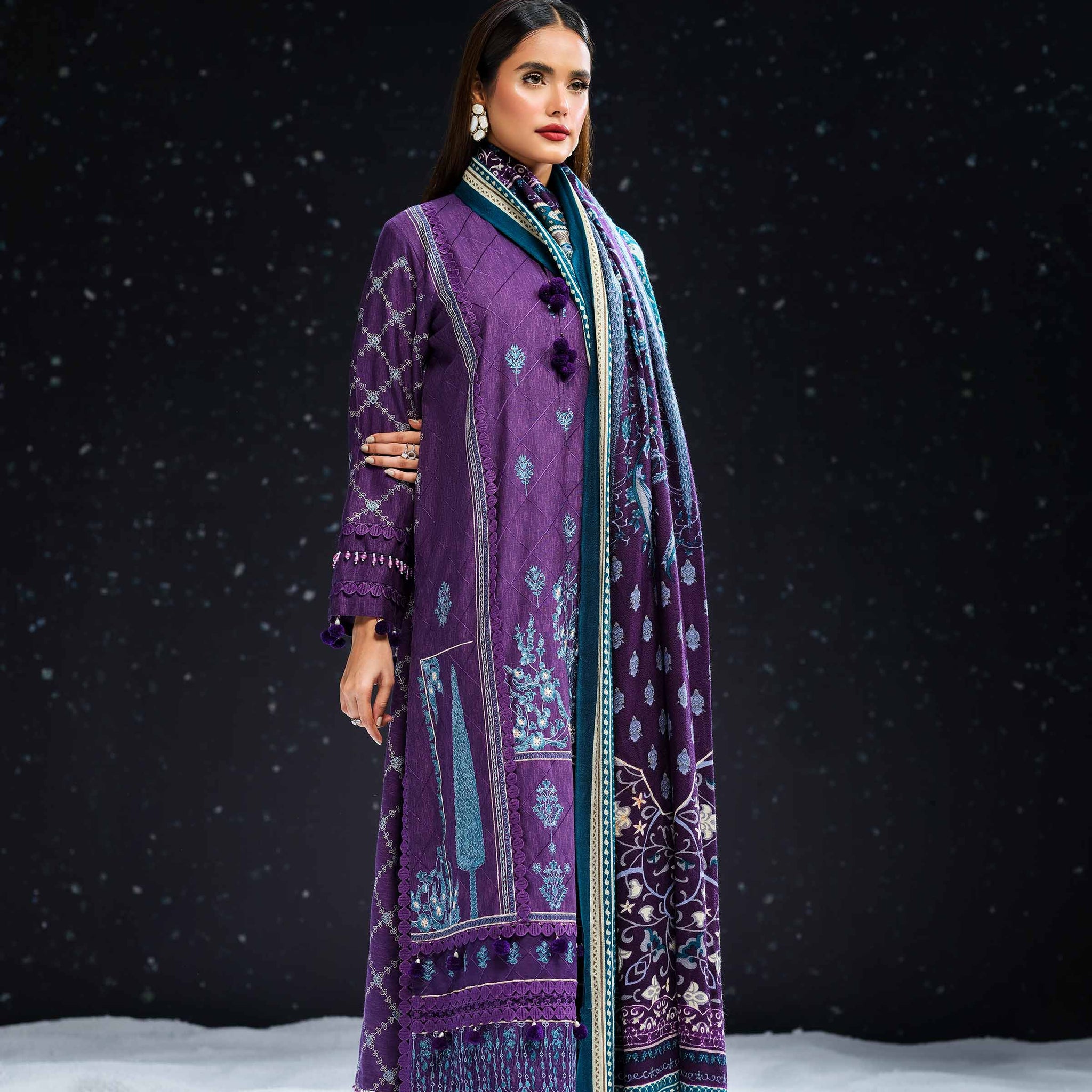 Nishat Linen | Naqsh Winter 2024 | Suit - 42404275